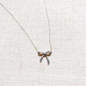 Tiffany & Co. Bow Necklace